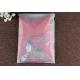 Resealable EVA Cosmetic Cloth Plastic Pouches Packaging With k Slider