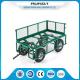 Heavy Duty Garden Cart Trolley Four Wheels 500kgs Load Capacity Air Wheel