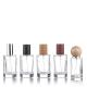 30ml Glass Perfume Spray Bottle Liquid Sprayer Travel Refillable Bottle Wood Lid