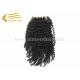 Hot 18 Clouser Hair Extensions - 18 Black Curly Virgin Remy Human Hair Clouser Extensions 4 X 4 For Sale