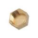 CE ISO 1inch PN25 Copper End Cap Brass Plumbing Pipe Fittings For Pipe Connect