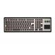 Dynamic IP65 Brushed Steel Ruggedized Keyboard With Touchpad