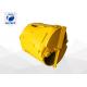 Double Cut Straight Soil Cleanup Bucket High Wear Resistance