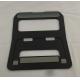Black 230*210*4mm Macbook Metal Stand Anodizing Aluminum Laptop Tray