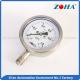 Bottom Connection Stainless Steel Pressure Gauge With 316 Bourdon Tube