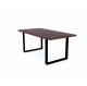 Rectangular Solid Wood Tea Table Stable Design Modern Look For Home Office