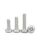 DIN7985 SS304 Stainless Steel Phillips Cross Recessed Round Pan Head Machine Screw
