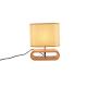 Solid Wood Creative Personality Lamp American Bedroom Bedside Lamp Indoor Nordic Wood Art Study Table  Lamp