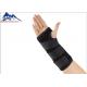 Medical Orthopedic Adjustable Breathable Neoprene Wrist Supports Lace Up Thumb Brace