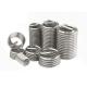 Heat Resistant 304H Stainless Threaded Inserts 10-32 Natural Color M5 Helicoil