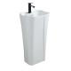 Wholesale Price Modern Sanitary Ware Free Standing White  Ceramic Bathroom Wash Basin