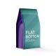 250g 500g Flat Bottom Coffee Bags Biodegradable Zipper Coffee Packaging Bags