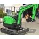 China Mini Bagger 1.3t Crawler Hydraulic Digger 1300kg Mini Excavator With CE