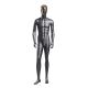 Stand Upright Male Display Mannequin , Black Matte Full Body Male Mannequin