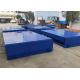 Truck Hydraulic Loading Dock Levelers 8 Ton With Hinged 400mm Dock Lip