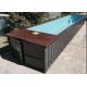 20GP Embedded Swimming Pool Shipping Container 14.77m2