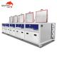 5 tanks Industrial Ultrasonic Cleaner 38L to 1500L Degreasing 28KHz Solvent For Bearing with filter system