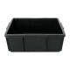 Black Soldier Fly Plastic Crates 360x270x130mm for Transportation and Organization