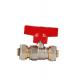 Antiwear Heatproof T Handle Ball Valve , Corrosion Resistant Valve Tee Handle