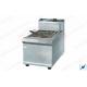 Counter Top Electric Deep Fryer For Hotels / Restaurants , 4.5KW