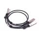 Infiniband 100g Qsfp28 Dac Copper Cable For Cable 1m / 3m / 5m / 7m