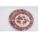65cm Wholesale rose flower dinnerware plate set party supply big round bone dishes