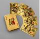 100 Percent Plastic Playing Cards Waterproof Deck Of Gold Foil Poker