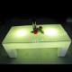 4 Legs LED Light Cocktail Table , 16 Colors Changing LED Glow Table Remote Control