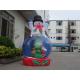 Clear Inflatable Snow Globe With Snow Man for Decoration