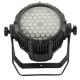 DMX Stage Lighting 54pcs 3W RGB LED Par Light With Die Cast Aluminum Housing