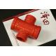 ANSI Standard Pipe Groove Four Way Cross With High Pressure Resistance