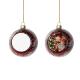 Christmas Gift Personalized Sublimation Glass Christmas Ball