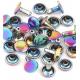 Tubular Rainbow Decorative Studs And Rivets Multicolour No Nickel For Leather