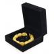 Pearl Bracelet Black Velvet Jewelry Box ROHS Certificated Cufflink Storage Case