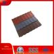 Fireproof Waterproof Construction Materials Stone Chips Coated Steel Roofing Shingle