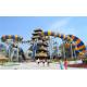 12m Tall Exciting Custom Water Slides Surf Water Amusement Park Equipment