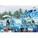 Commercial Portable PVC Inflatable Water Pool Rectangular Metal Frame Swimming Pool