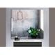 Fashion Silver Framed Bathroom Mirrors Thickness 3~6mm For Interior Decorative