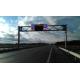 Portal Frame Single VMS LED Variable Message Signs P16 Short Circuit Protection