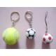 Colorful Embossed Custom PVC Keychains For Company Advertisement