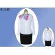 Casual V Neck Shirt Corporate Office Uniform For Men And Women