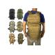 Outdoor Antiwear Molle Hiking Backpack , Polyester Military Camping Backpack