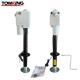 White A Frame Electric Trailer Jack 3500lbs With Dual Lights For Caravan