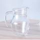 Machine Made 500ml Glass Milk Jug With Lid For Home Deco / Bar / Restaurant