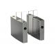 Glass Sliding Access Control Turnstiles Infrared Photocell Sensor Body Height