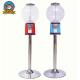 Gourmet Candy Shop Gumball Vending Machine With Stand Zinc Alloy Coin