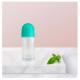 Glass 50ml Roll-on Bottle Transparent Roller Bottle for Deodorant and Cosmetic