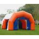 Orange Field Inflatable Medical Tent Mobile Hospital Temporary Shelter