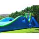 Customized Size Commercial Outdoor Inflatable Slide With Silk Printing