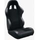 High Performance Black Racing Seat Car Seat With Fabric + Carbon Look Material